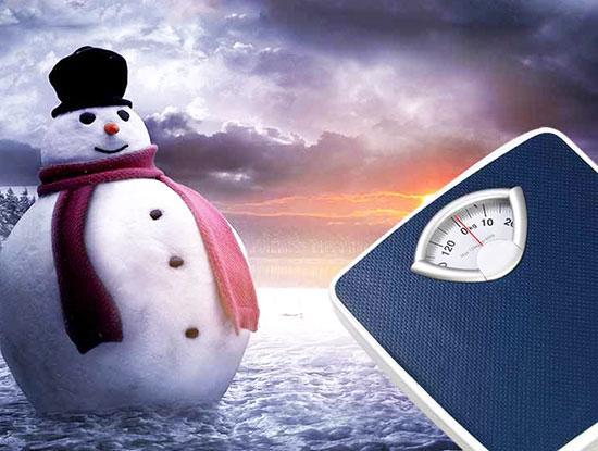 مراقب اضافه وزن زمستانی باشید!