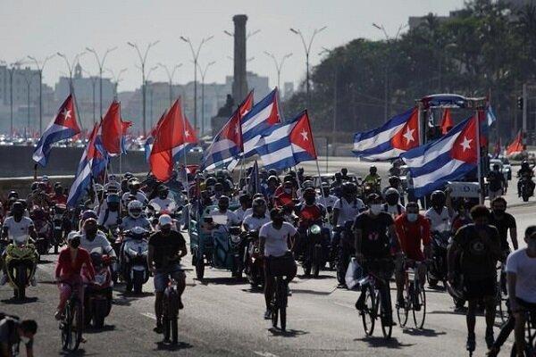 مردم کوبا خواهان لغو تحریم های تجاری آمریکا علیه کشورشان شدند