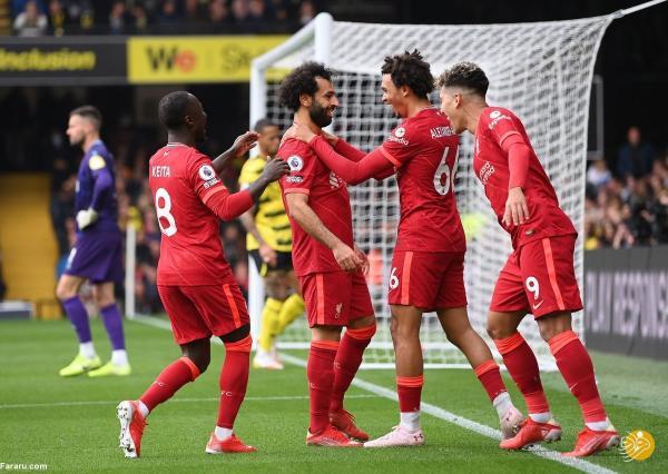 واتفورد 0 ، 5 لیورپول؛ گل خارق العاده صلاح واتفورد 0 ، 5 لیورپول؛ گل خارق العاده صلاح