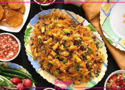 طرز تهیه ماش پلو(غذا محلی گرگان و گنبدکاووس) با روشی محلی و خوشمزه